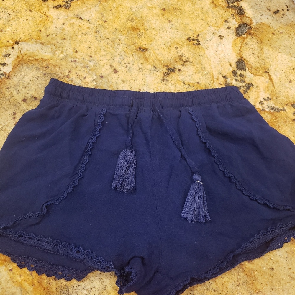 Navy blue shorts